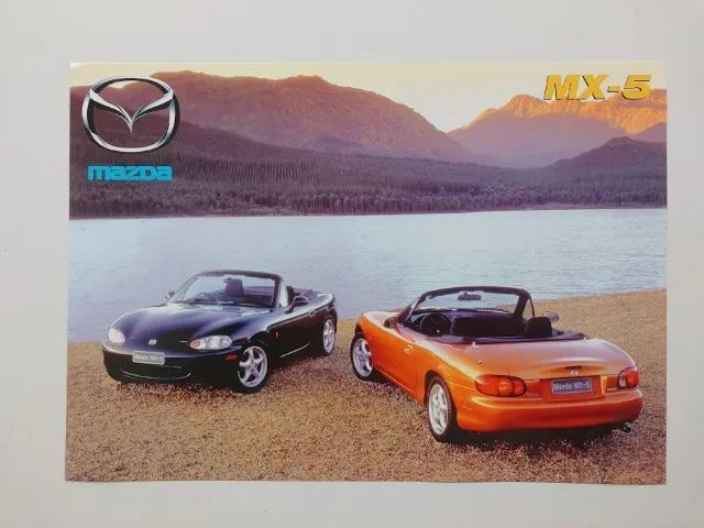 Mazda MX3 ou MX5 Miata - Catálogo, folder (valor unitário) - Foto 2