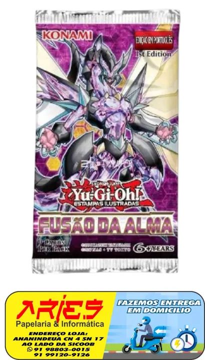 YU-GI-OH! YUGIOH! BOOSTER FUSO DA ALMA COM 9 CARTAS - Hobbies e colees -  Cidade Nova, Ananindeua 1378255942 | OLX