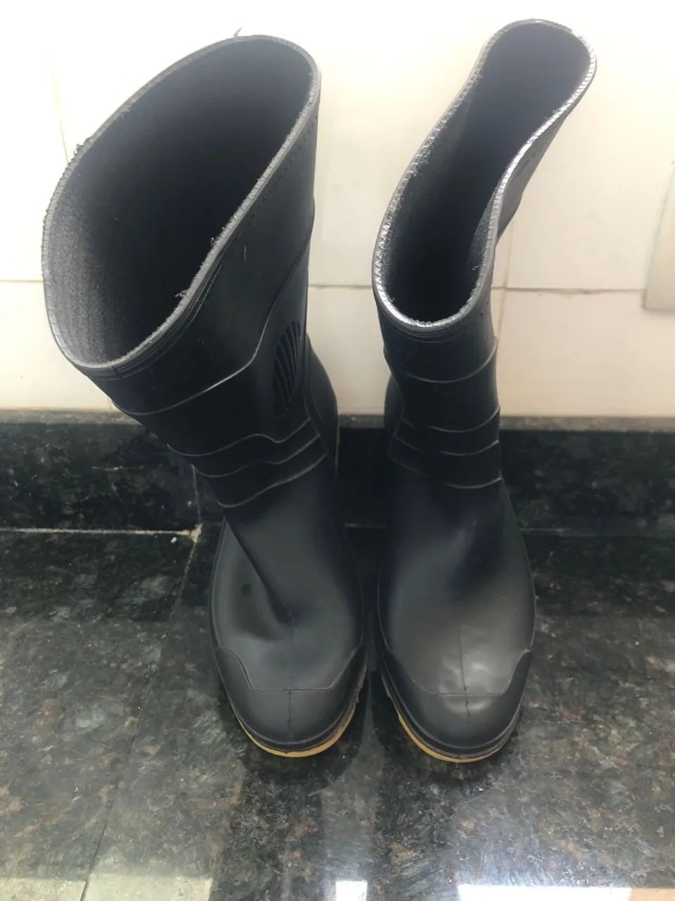 Bota PVC Impermeável preta - Grendene64308976292865122