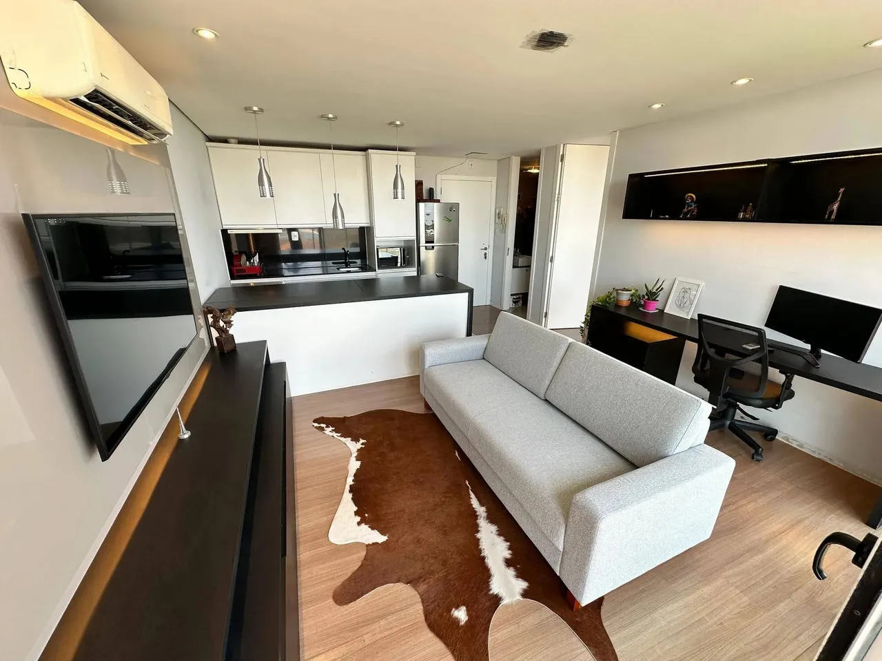 Apartamento mobiliado à venda no Studio Residence, Centro, Pelotas, RS, 48 m², 1 dormitóri