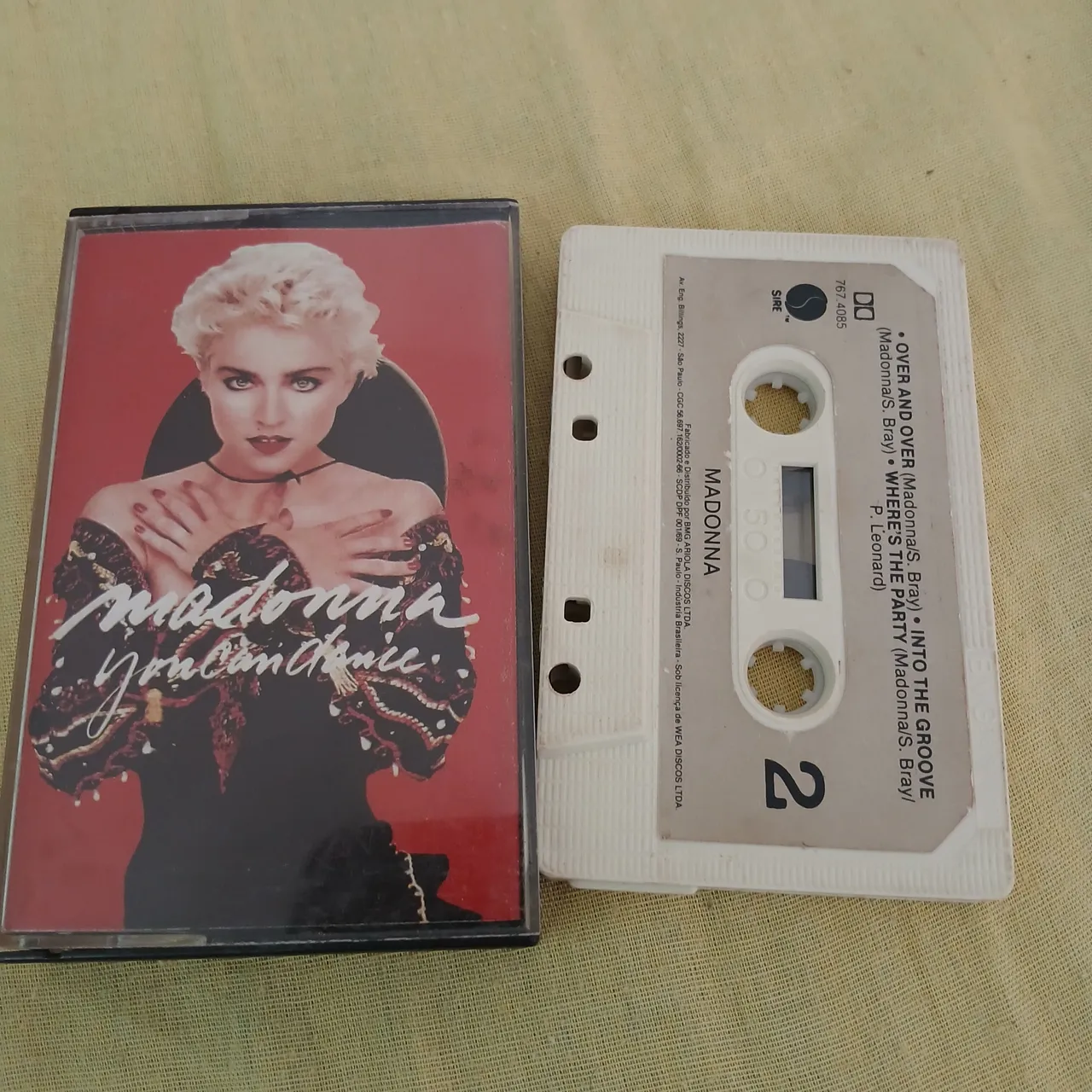 Fita K7 Madonna - You Can Dance