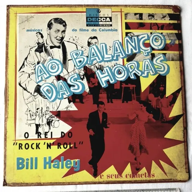 LP Disco Vinil - Bill Haley e Seus Cometas - Ao Balanço das Horas - Anos 50