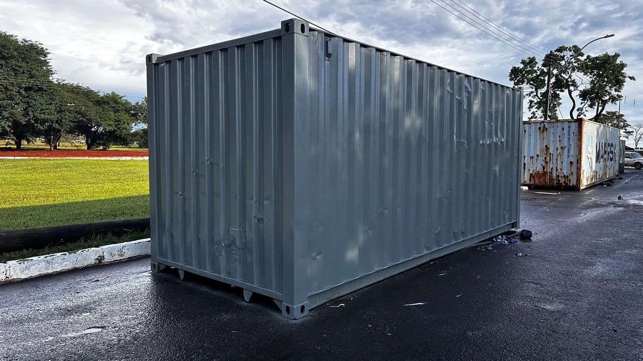 Container Maritmo para depósito de obra 6m - Foto 2
