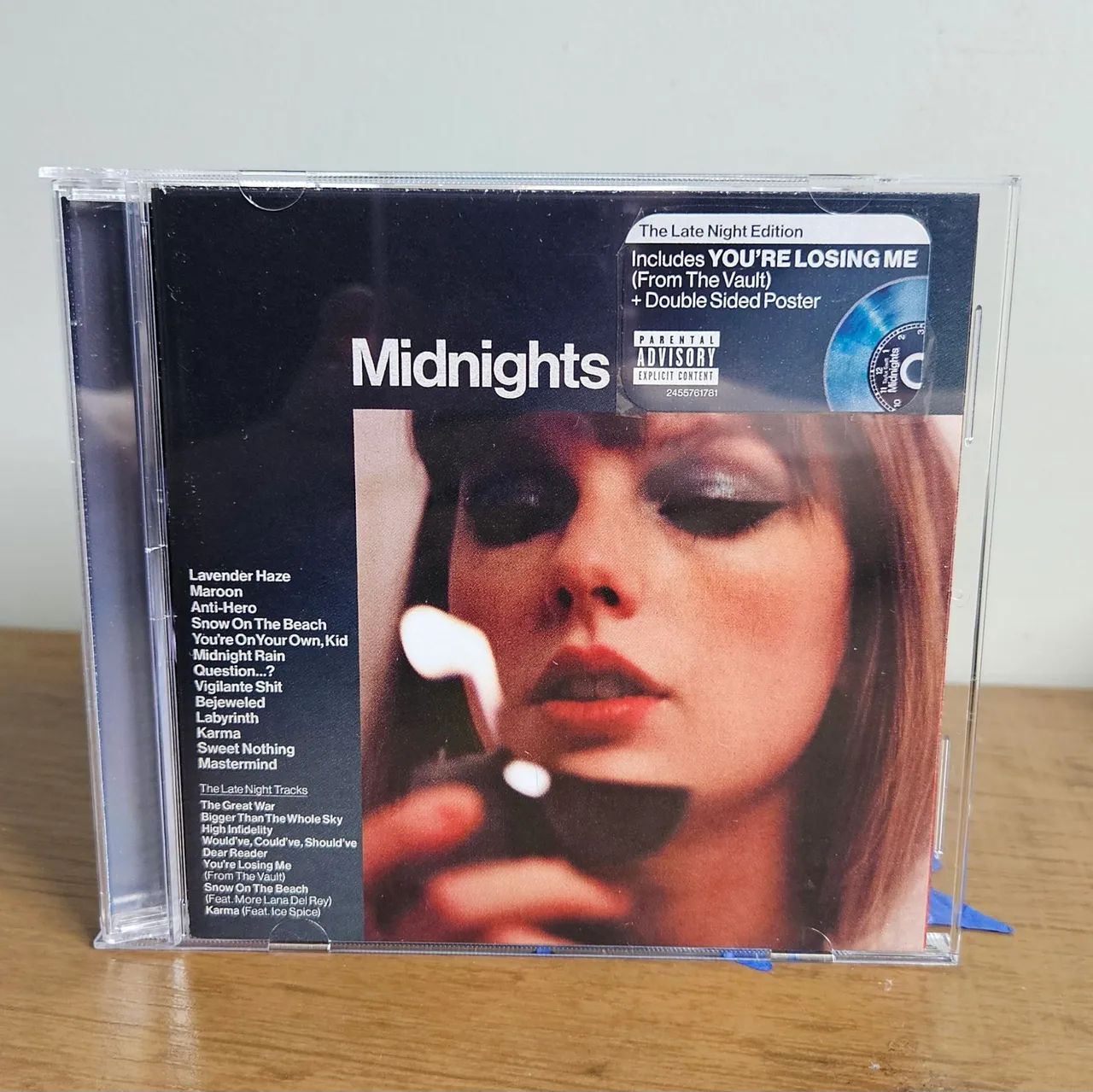 Importado ORIGINAL] CD Midnights - Taylor Swift (The Late Night