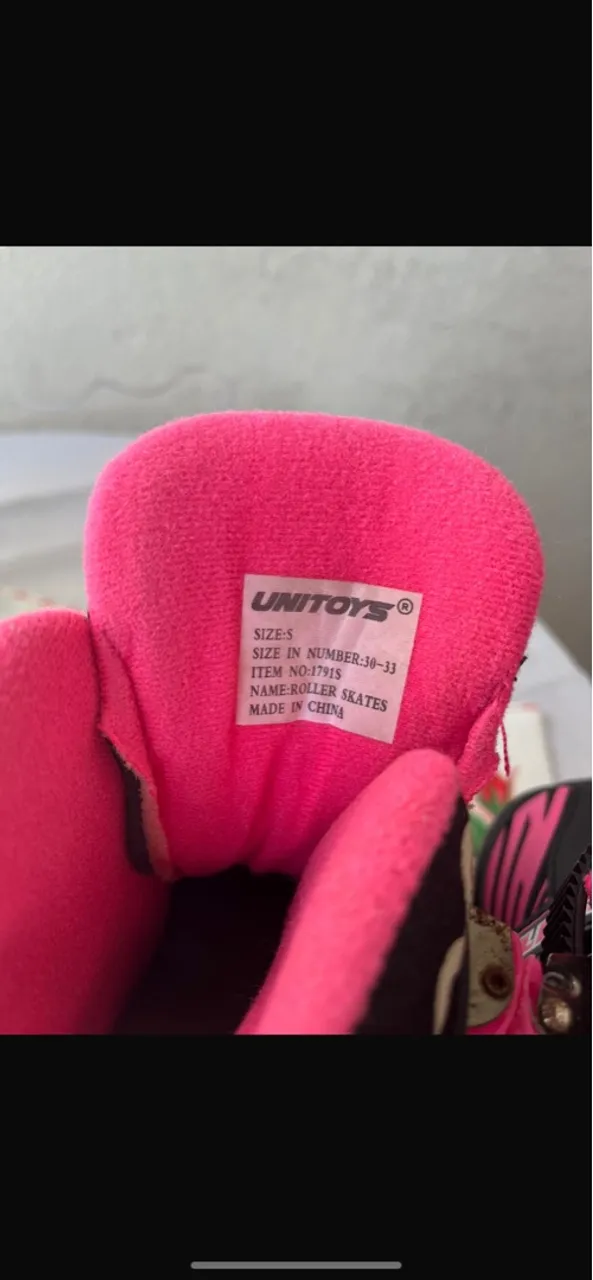Patins infantil feminino