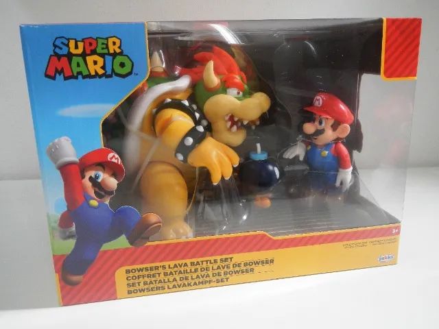 Conjunto Bonecos Super Mario Bowser Novo Lacrado - Foto 2