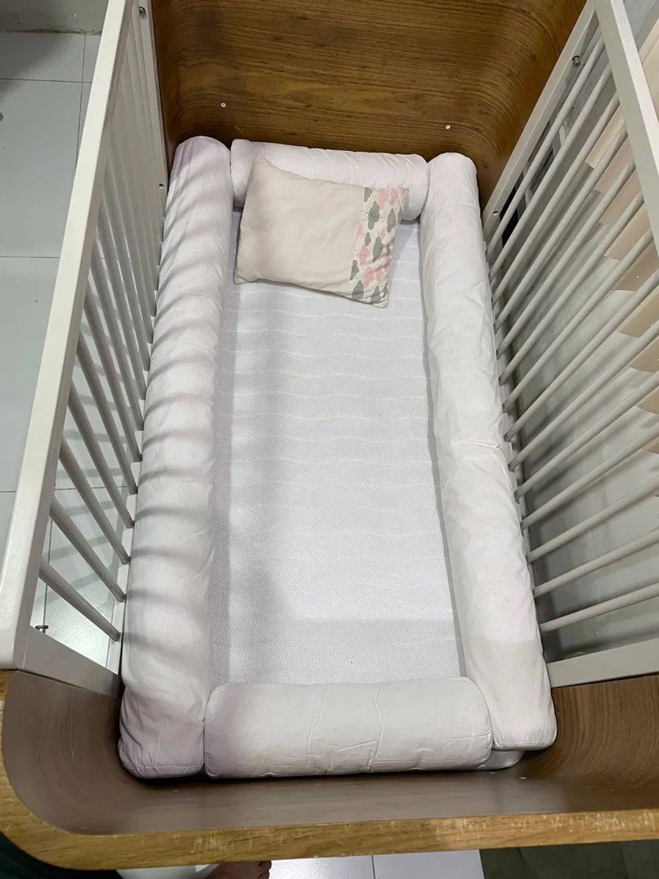 Berço Mini Cama Pé de Meia Madeira Freijó - Foto 3