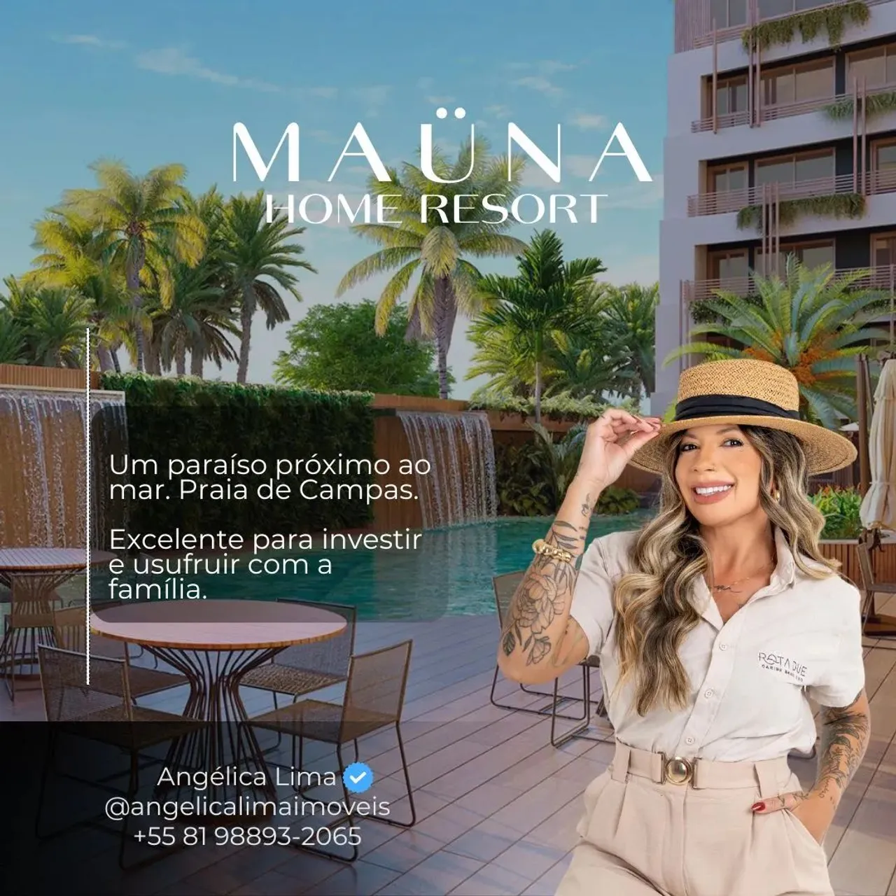 FLATS NA PRAIA DE TAMANDARÉ | EXCELENTE LOCALIZAÇÃO