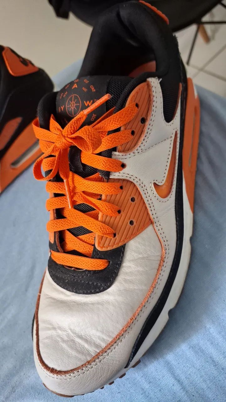 nike air max 90 home and away orange