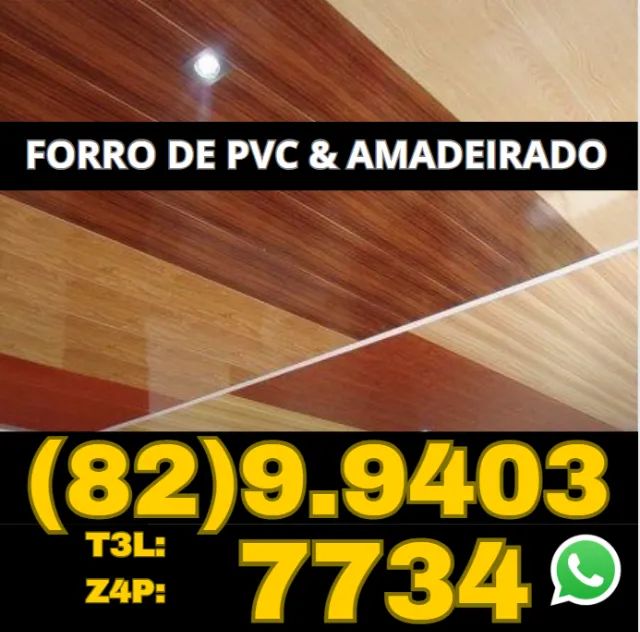 Forro de PVC Borges a partir de R$ 37,90
