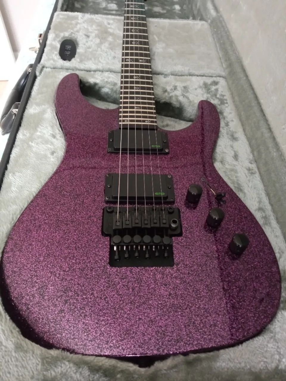 Guitarra Esp Ltd Kirk Hammett KH 602 Purple - Foto 2
