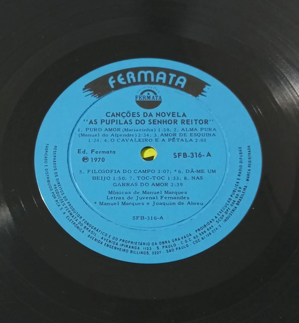 LP Disco de Vinil da novela 'As Pupilas do Senhor Reitor' - Original - Foto 3