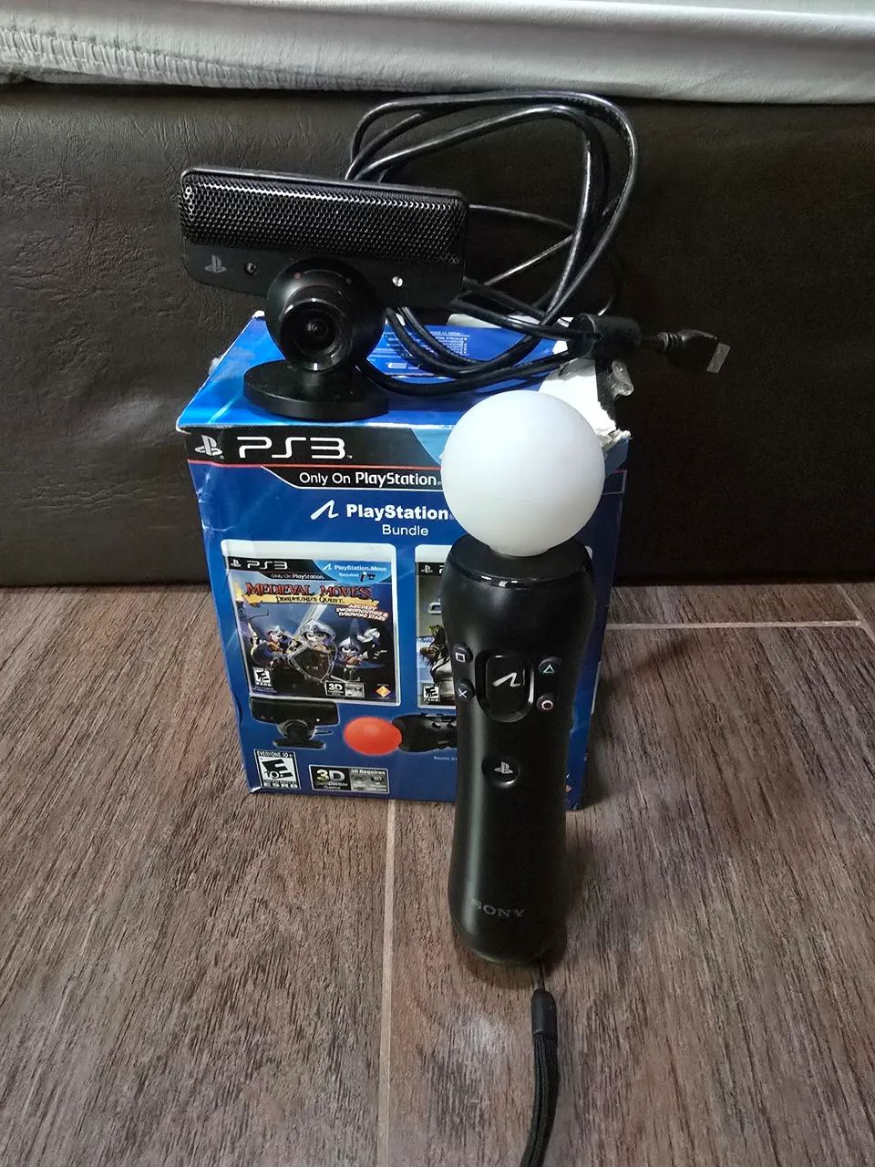 PS Move + 2 controles 