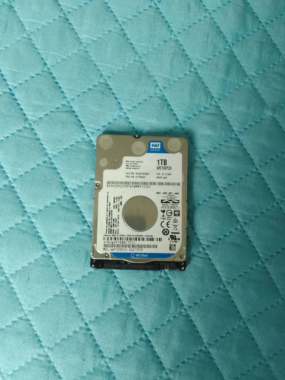 HD 1TB - Wd Blue (computador e notebook)
