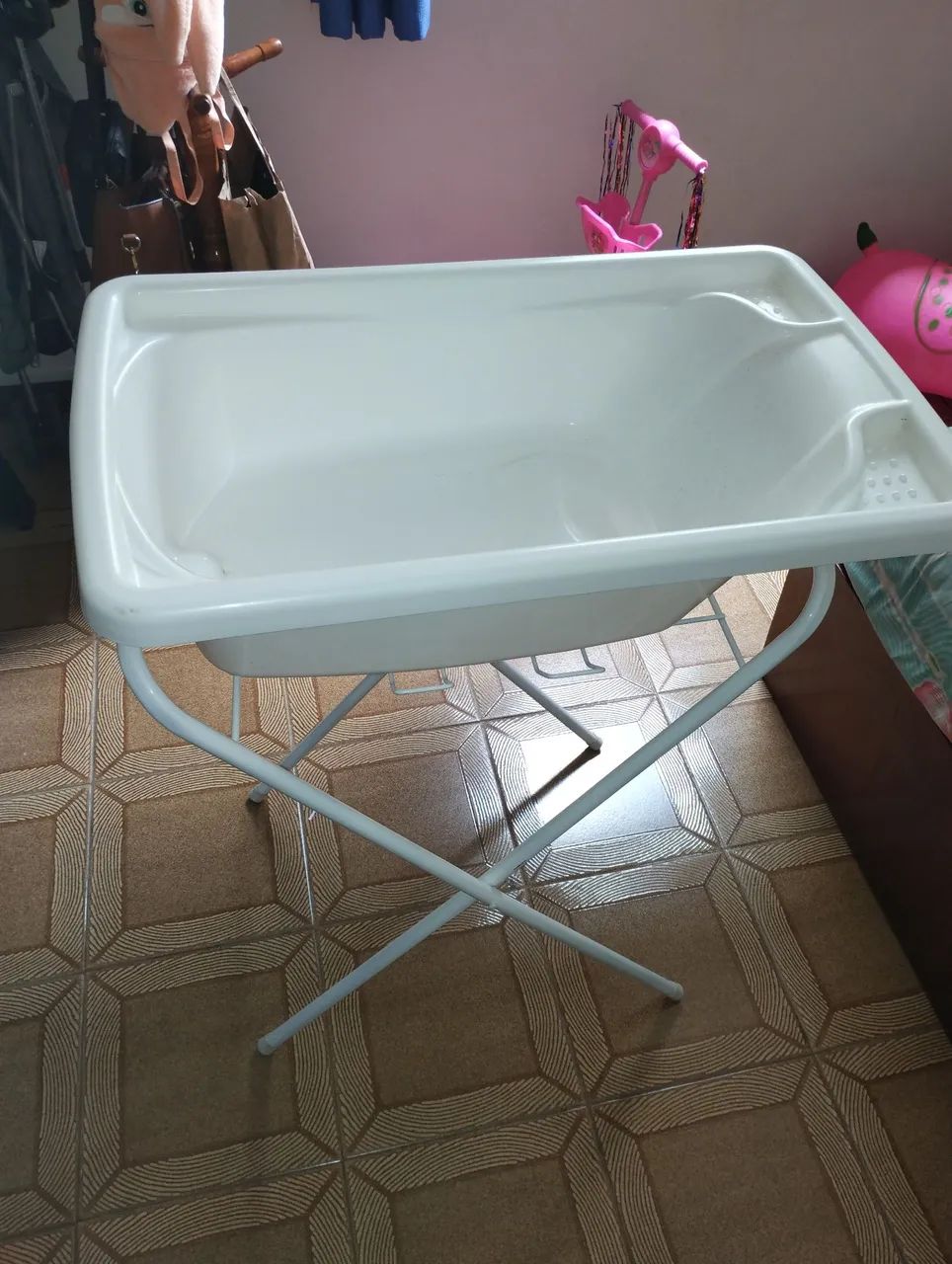 Banheira com suporte 