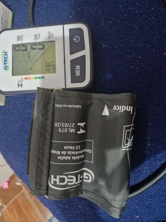 G.Tech modelo bsp11 .Aparelho de pressão digital automático de braço. - Foto 2