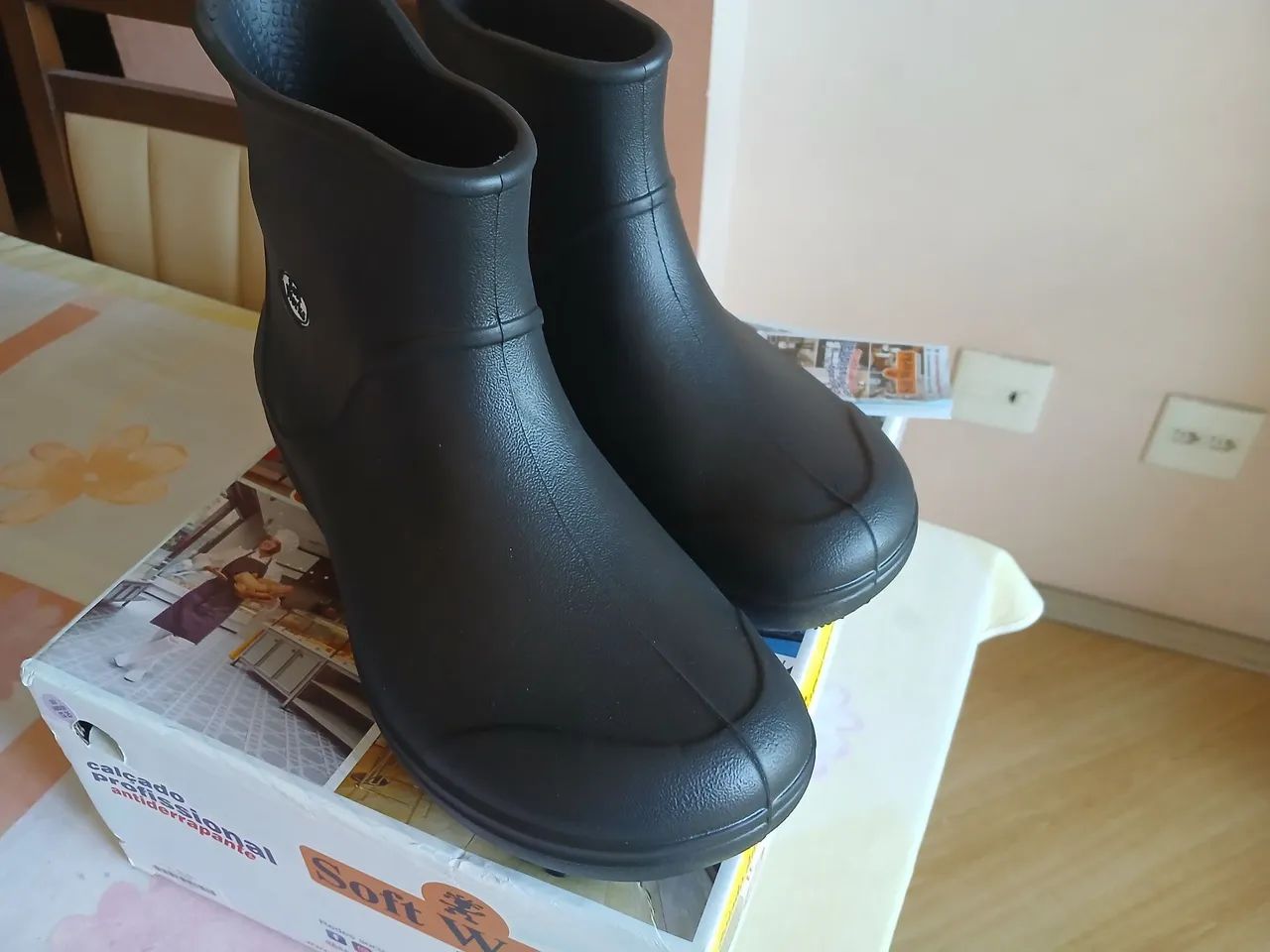 Botas de Segurança Soft Work Antiderrapante - Foto 2