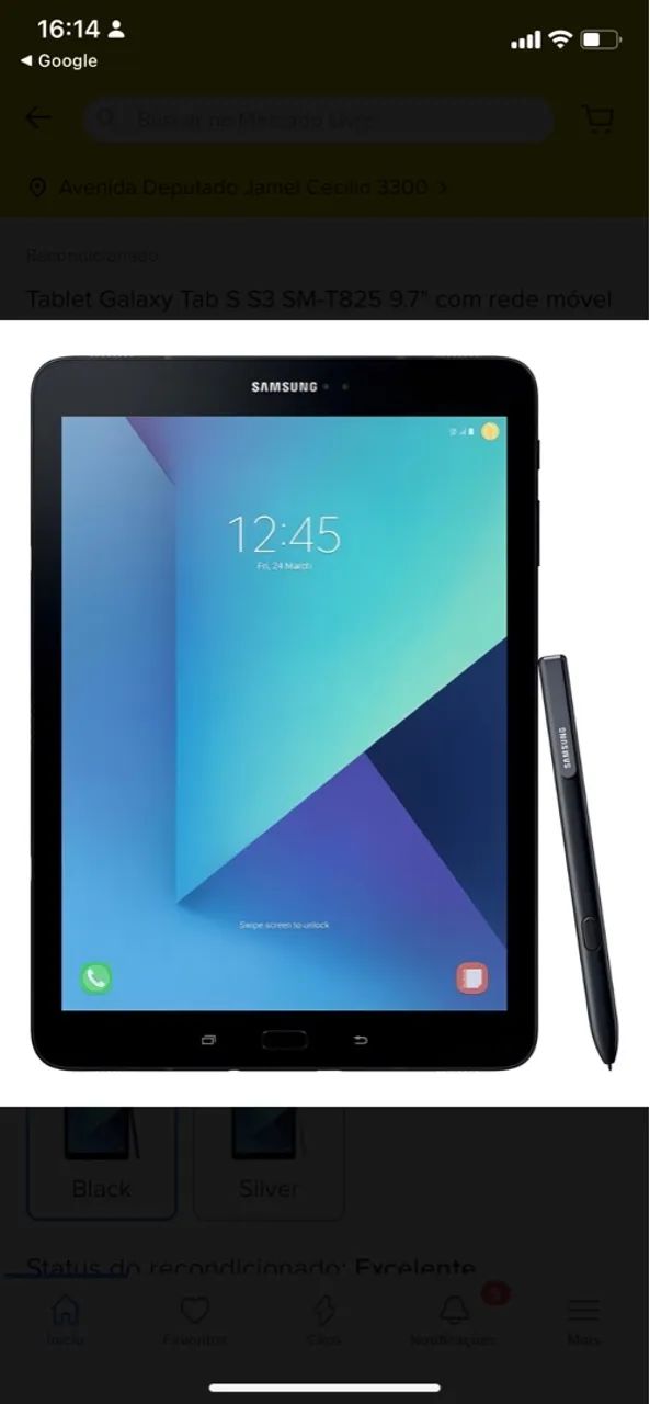 Tablet Galaxy Tab S S3 SM-T825 - Foto 3