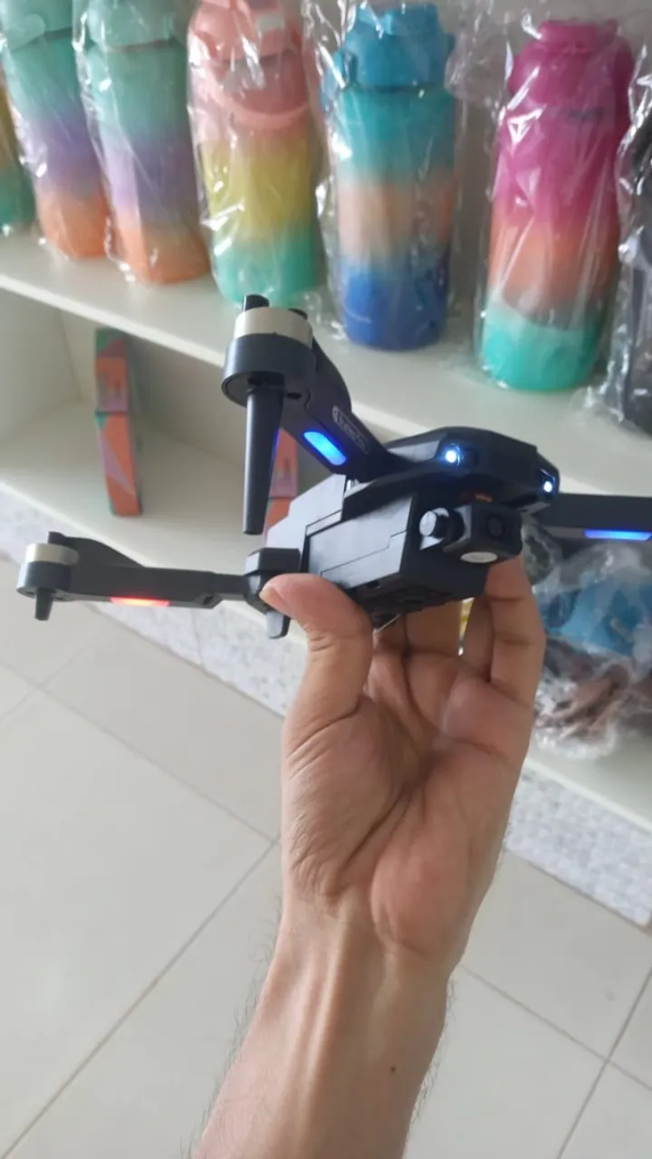 Drone com camera e motor reforçado c/ 2 baterias