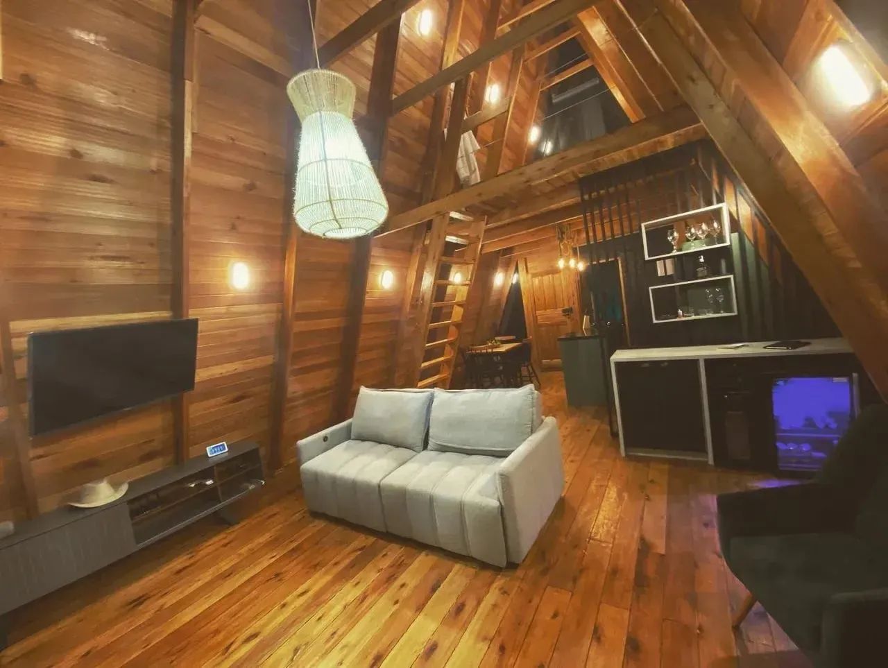 Linda chácara em Anitapolis, já com chalé para investimento em Airbnb - Foto 12