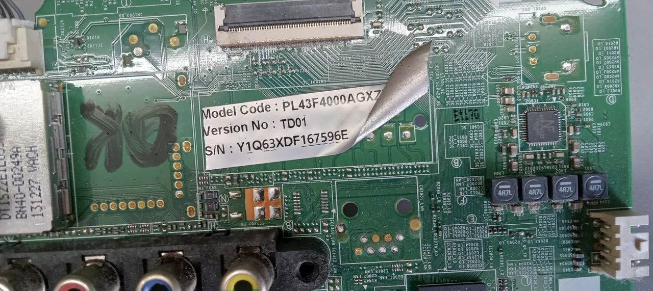 Placa Principal da TV Samsung PL43F4000 - Foto 3