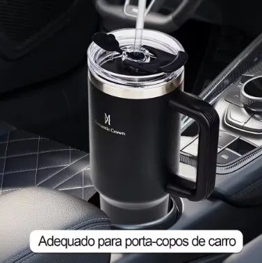 Garrafa Térmica 1,2L Inox - Mantém Gelado por 30h + Brinde de 600ml! - Foto 3