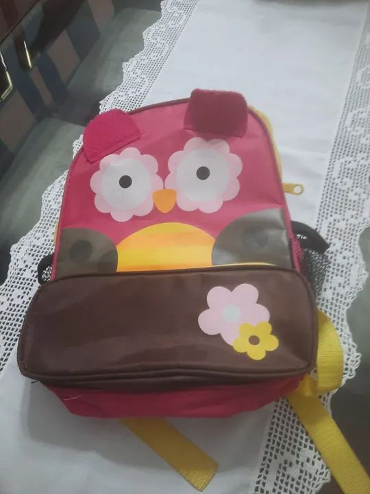 Mochila Infantil Coruja