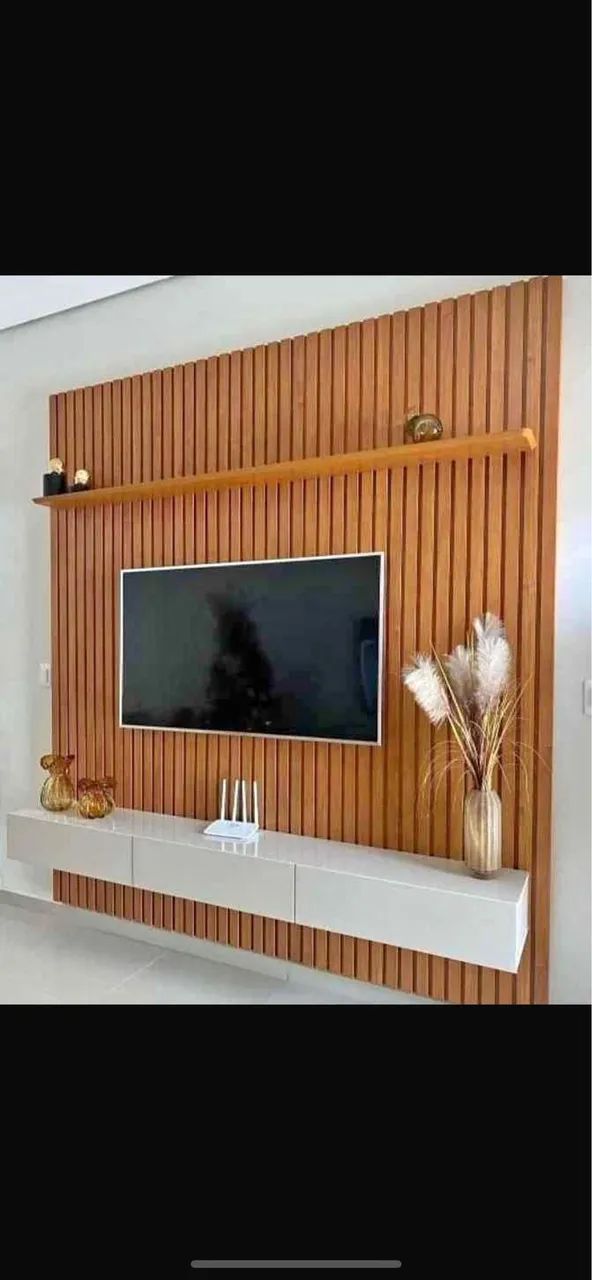 Painel Arbo 100% Ripado C/ Nicho*
