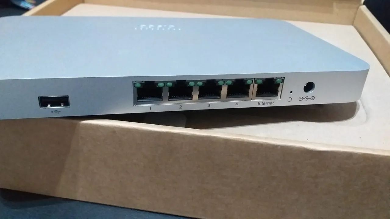 Roteador MX64 Meraki firewall VPN - Foto 3