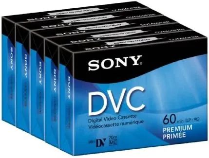 Fita DVC Mini DV Sony 60 min - Foto 3