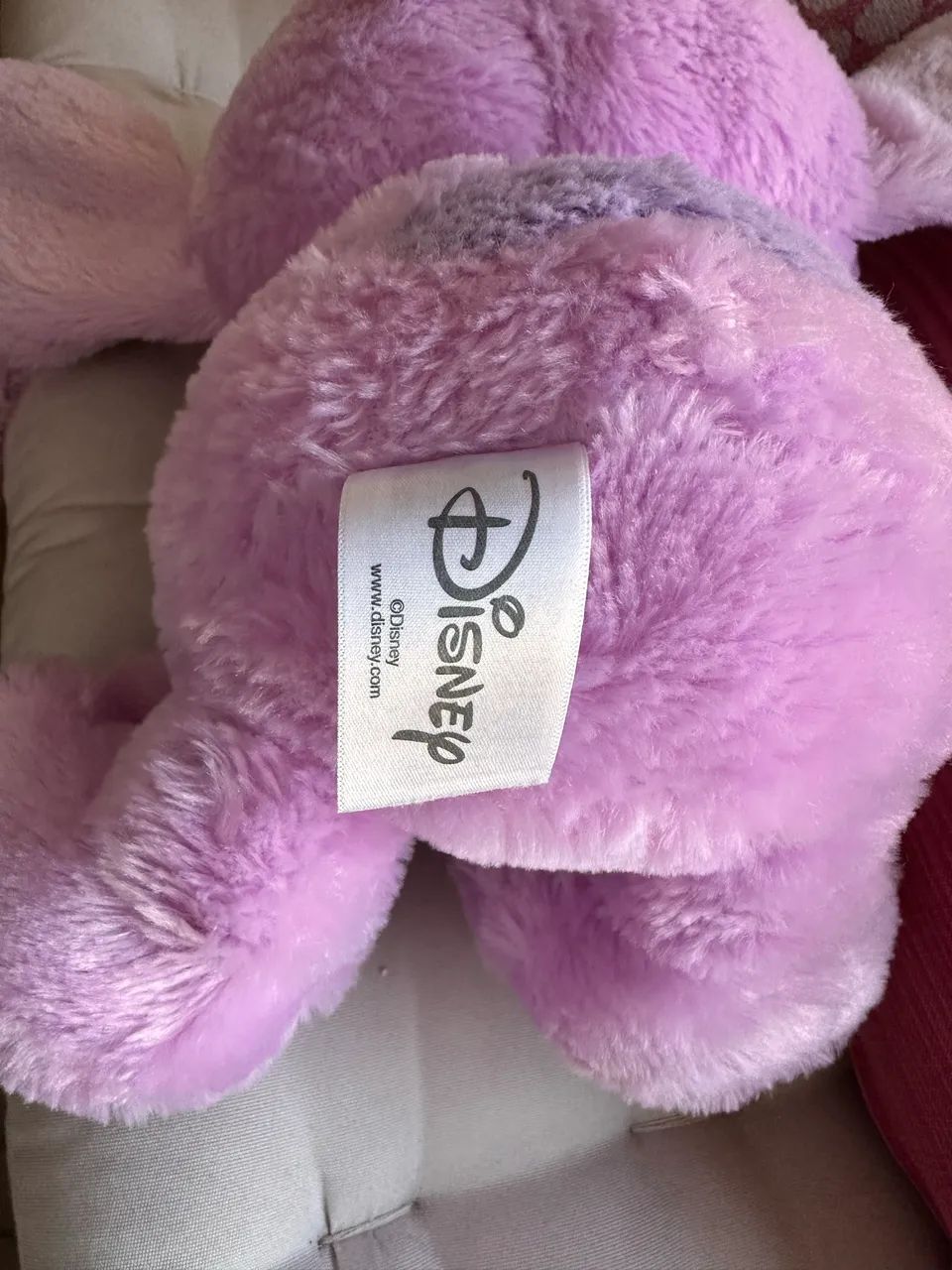 PELÚCIA DISNEY STITCH ROSA BIG FEET 30CM - Foto 2