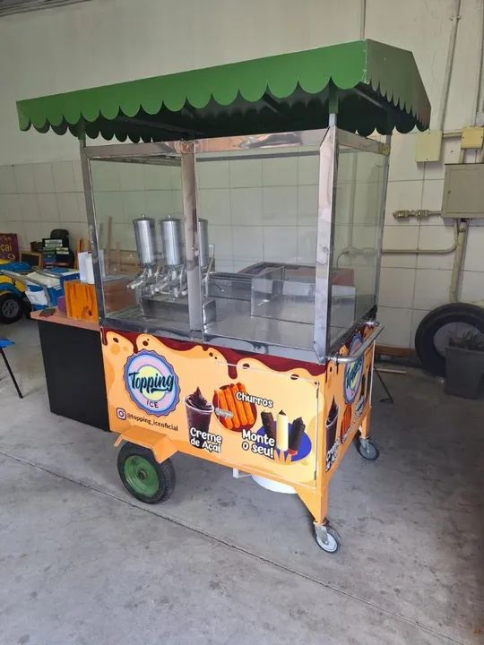 Carrinho de Churros - Ideal para seu negócio!