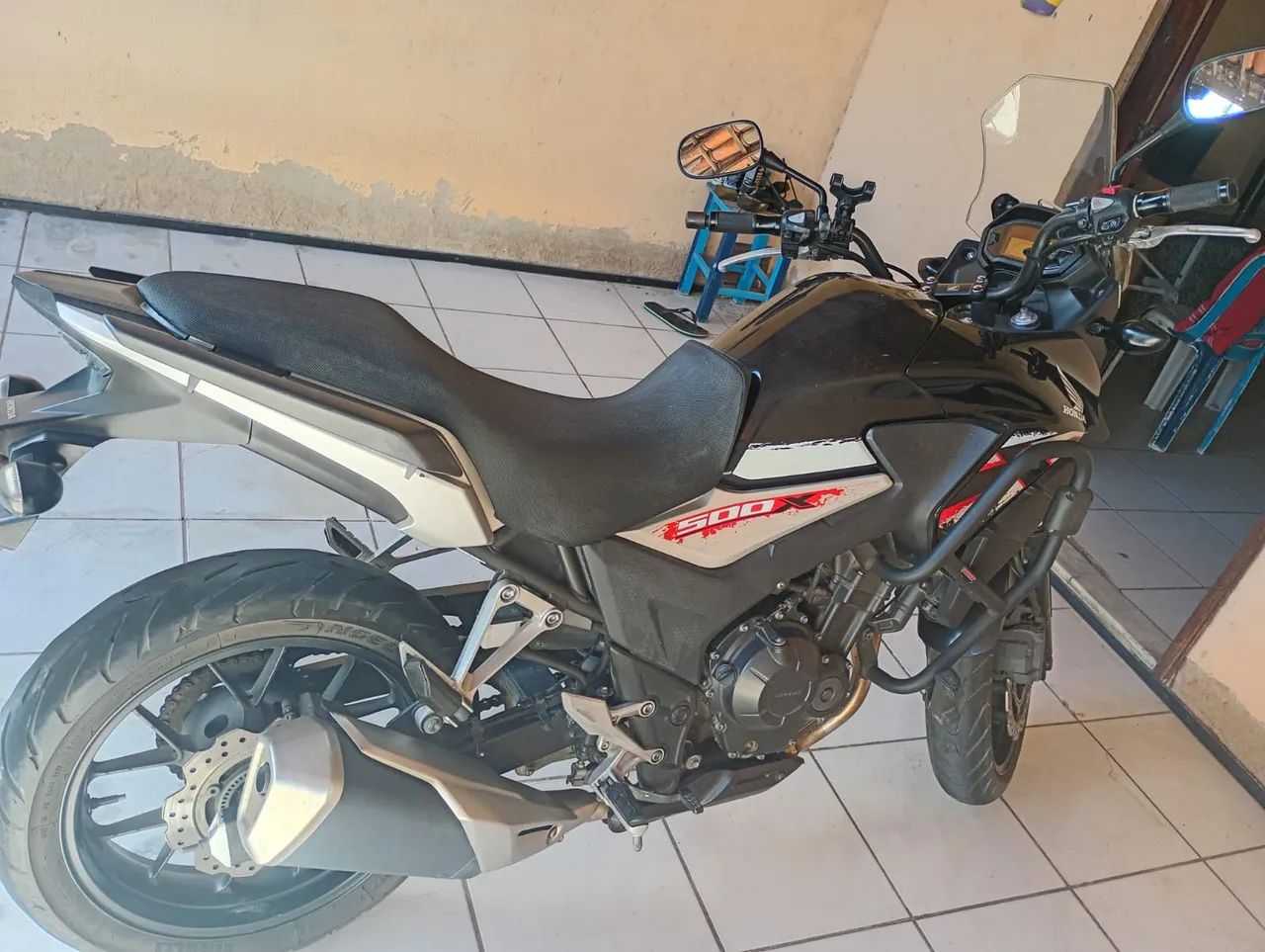 CB 500 x - Moto usada, mas bem cuidada. - Foto 4