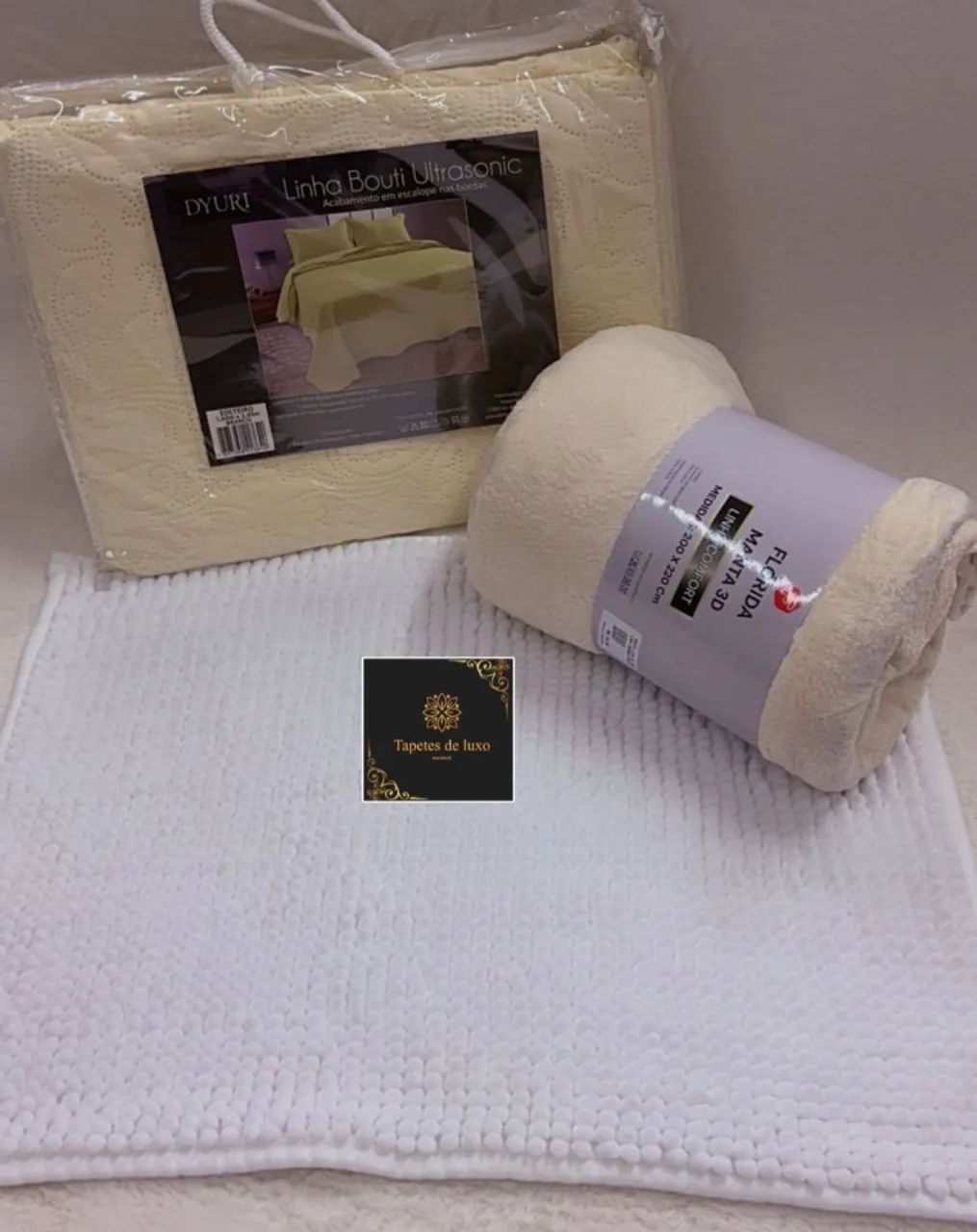 LENÇOL DE CADA DE CASAL KIT COMPLETO  - Foto 4