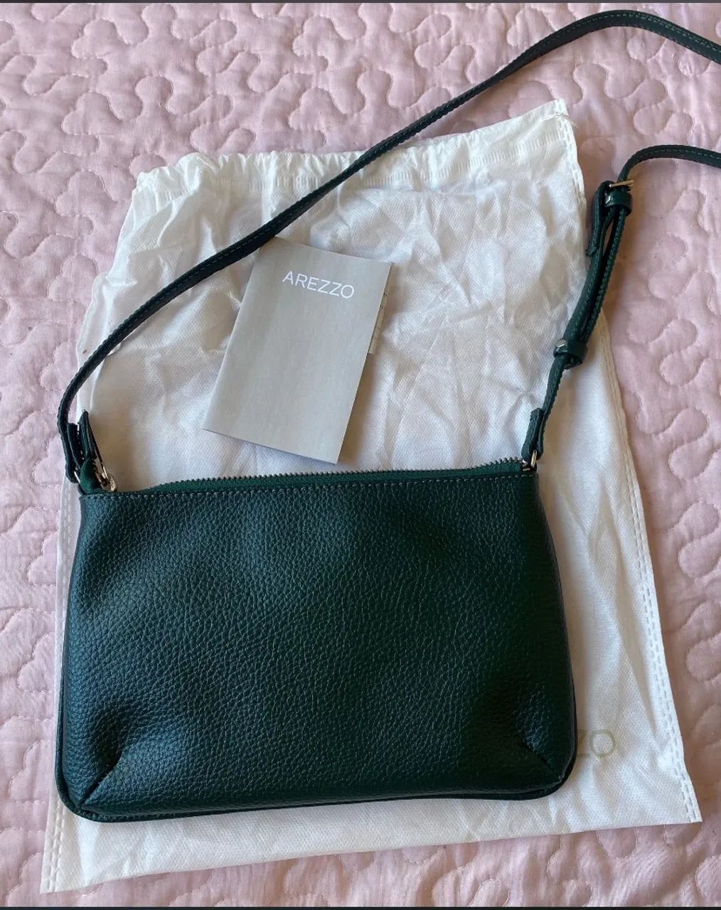 Bolsa Tiracolo Arezzo verde musgo - Foto 2