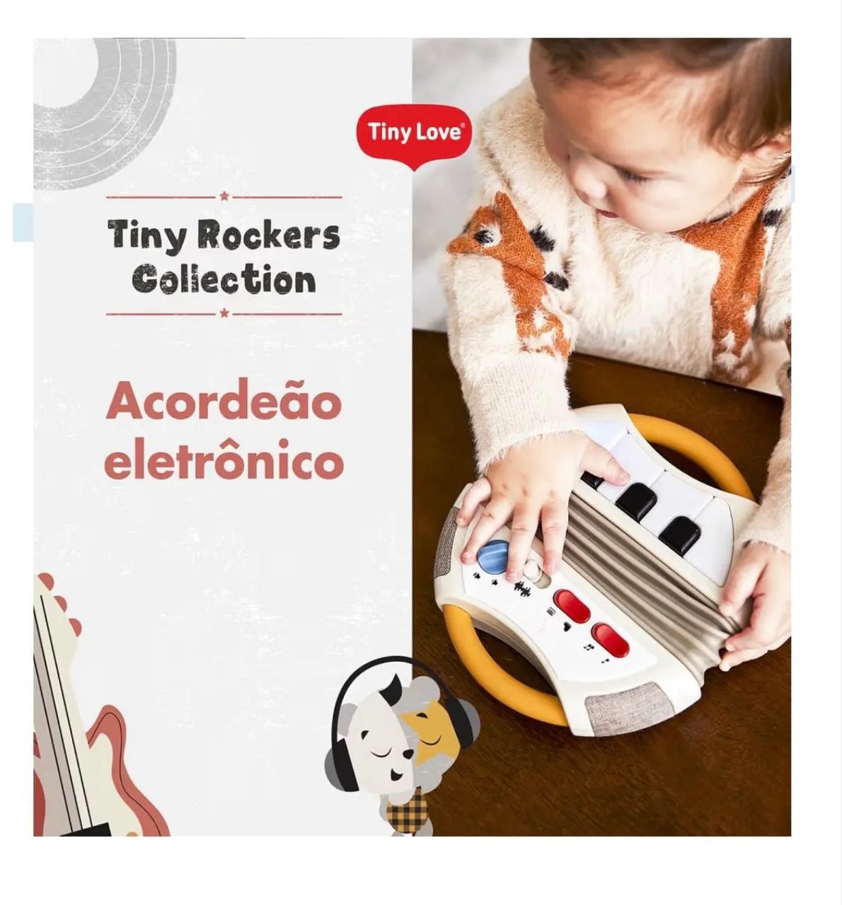 Acordeão Eletrônico, Tiny love novo - Foto 3