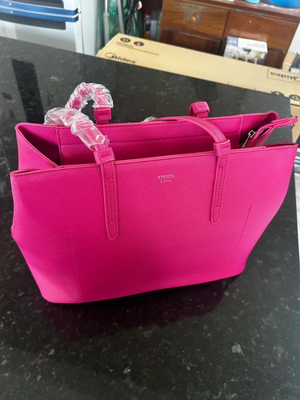 Bolsa Arezzo rosa - Foto 4