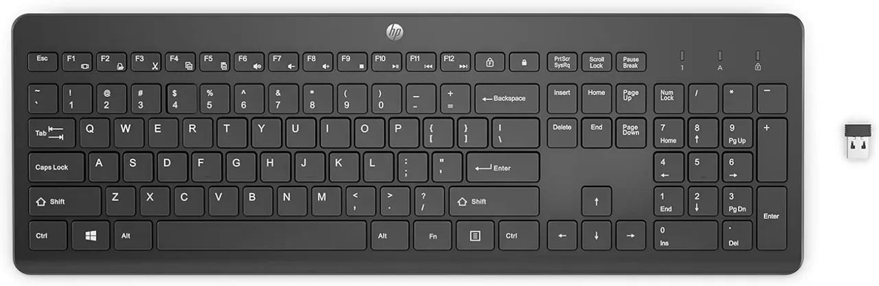 Teclado sem Fio HP (Novo)
