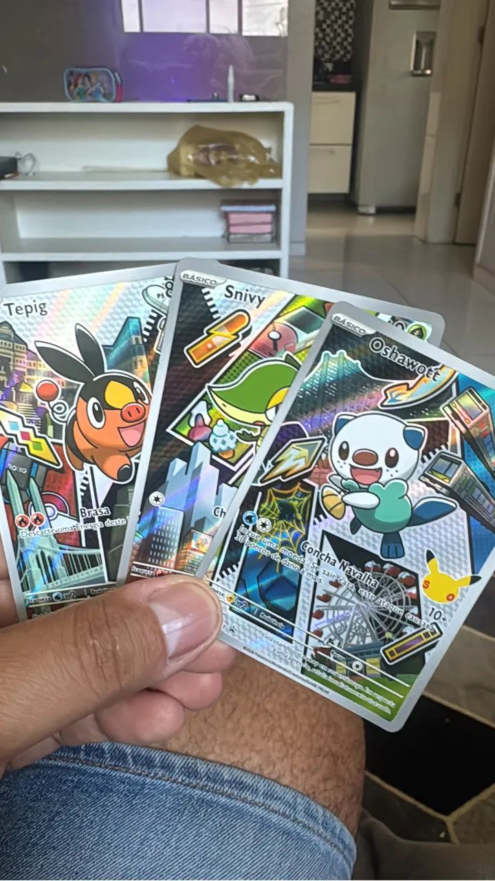 Carta Pokémon 3 card 