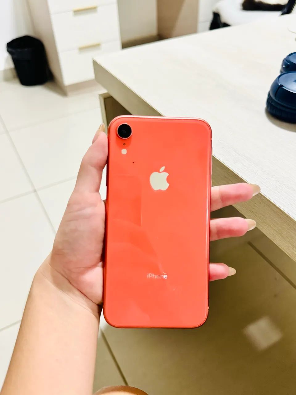 iPhone XR 64GB Coral | Face ID OK | iOS Atualizado - Celulares e