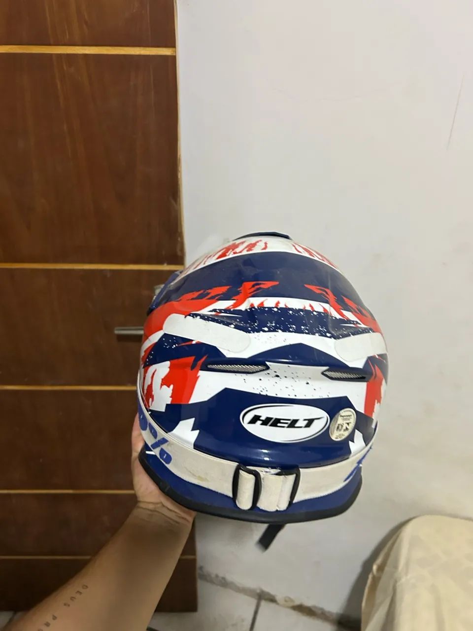 Capacete de motocross Helt  - Foto 5