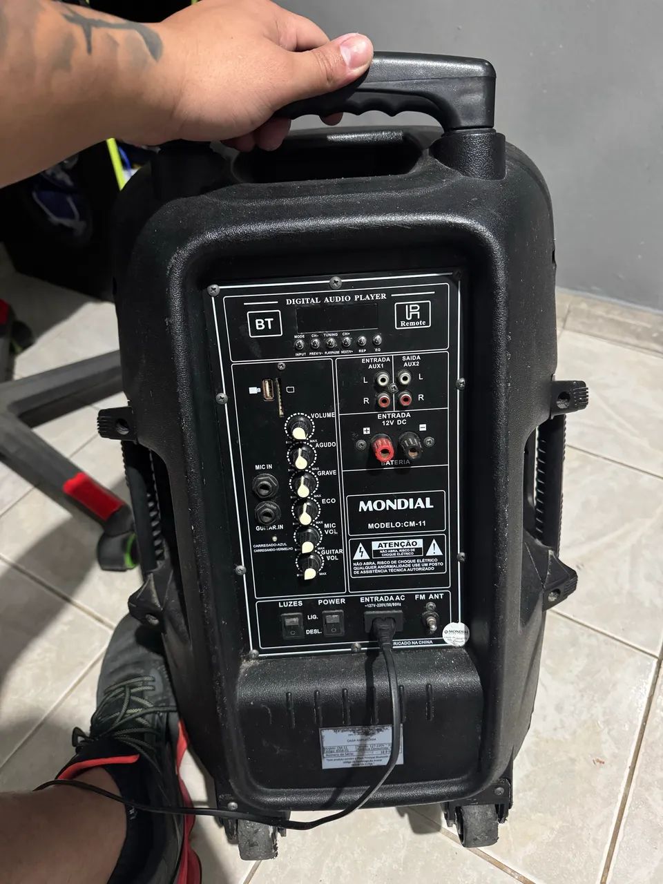Caixa de Som Mondial CM-11 400w  - Foto 2