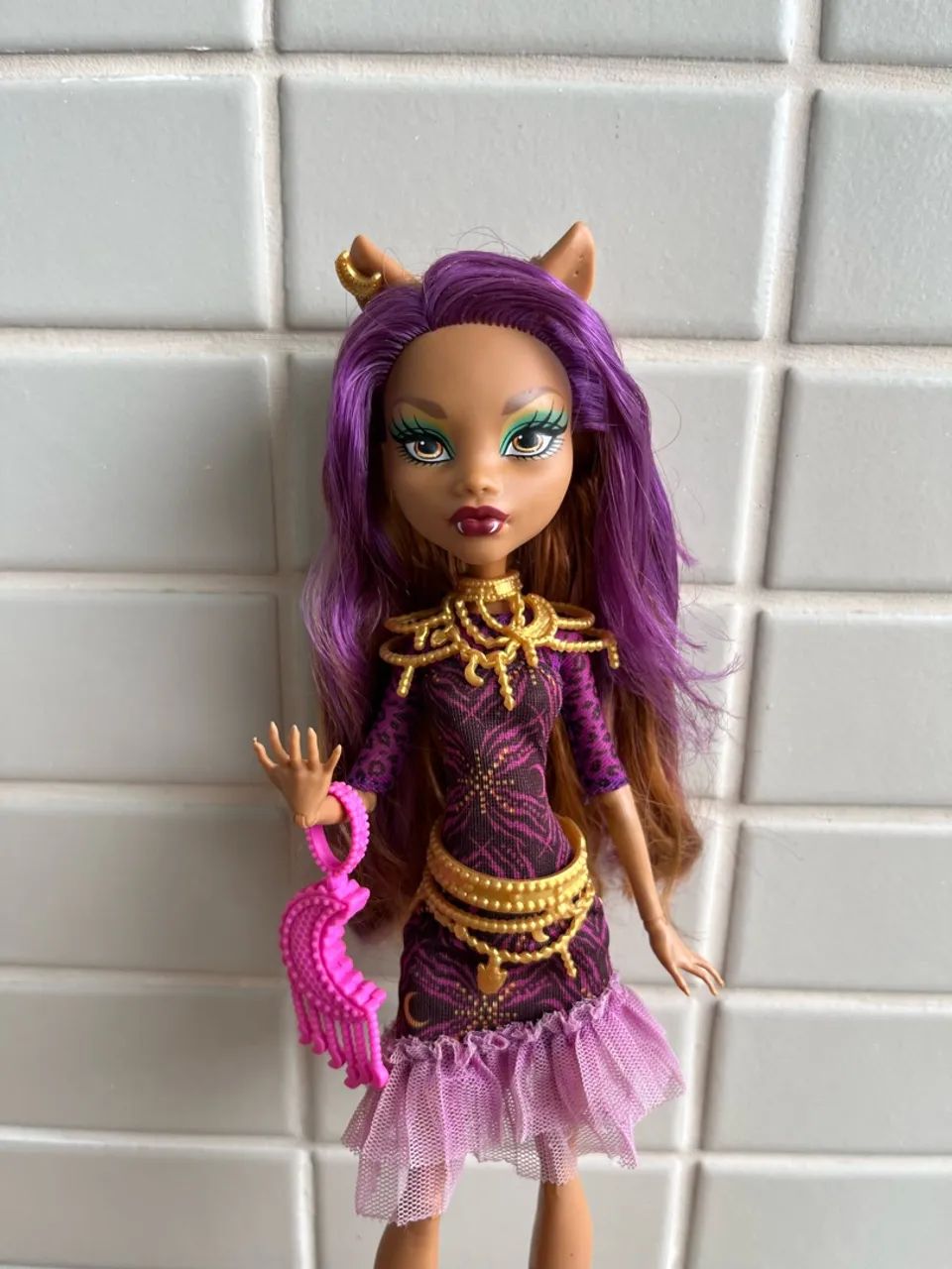 Monster High Clawdeen Wolf Frights Camera Action - Foto 3