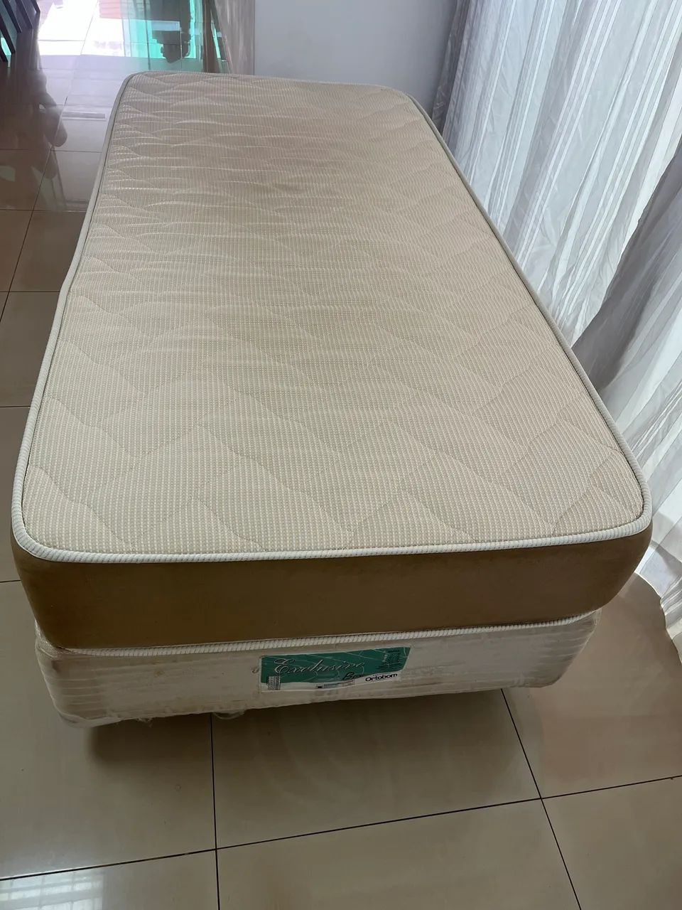 Box + Colchão Molas D28 Solteiro Especial 