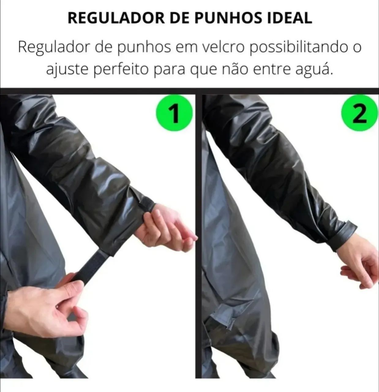 CAPA DE CHUVA PREMIUM MASCULINO  - Foto 5