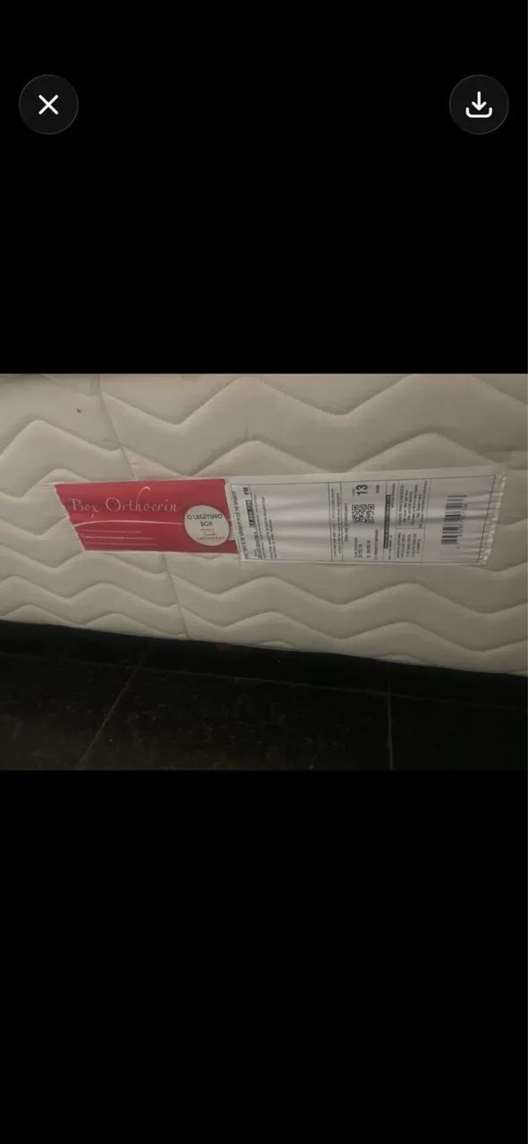Colchão King + Box Premium Orthocrin D33 - 1 Ano de Uso - Foto 4