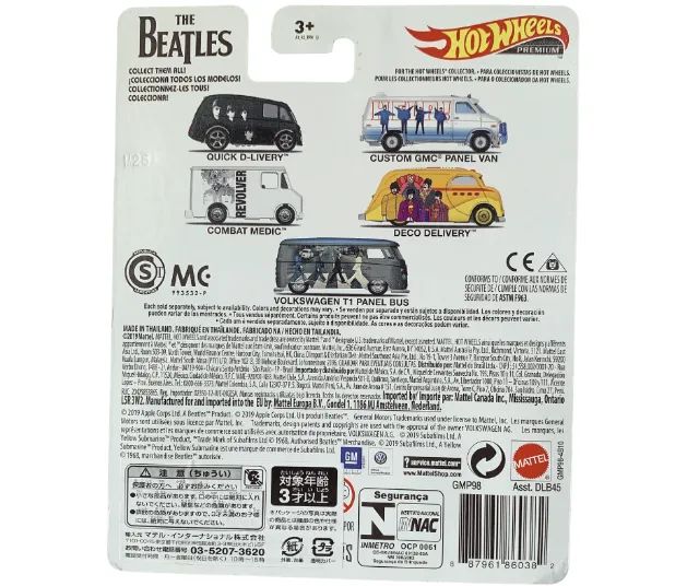 Hot Wheels Custom GMC Panel Van The Beatles Help! - Foto 5