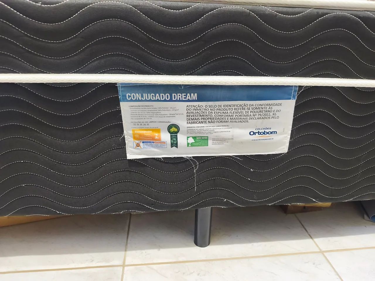 Cama Box Solteiro- Conservada - Foto 2