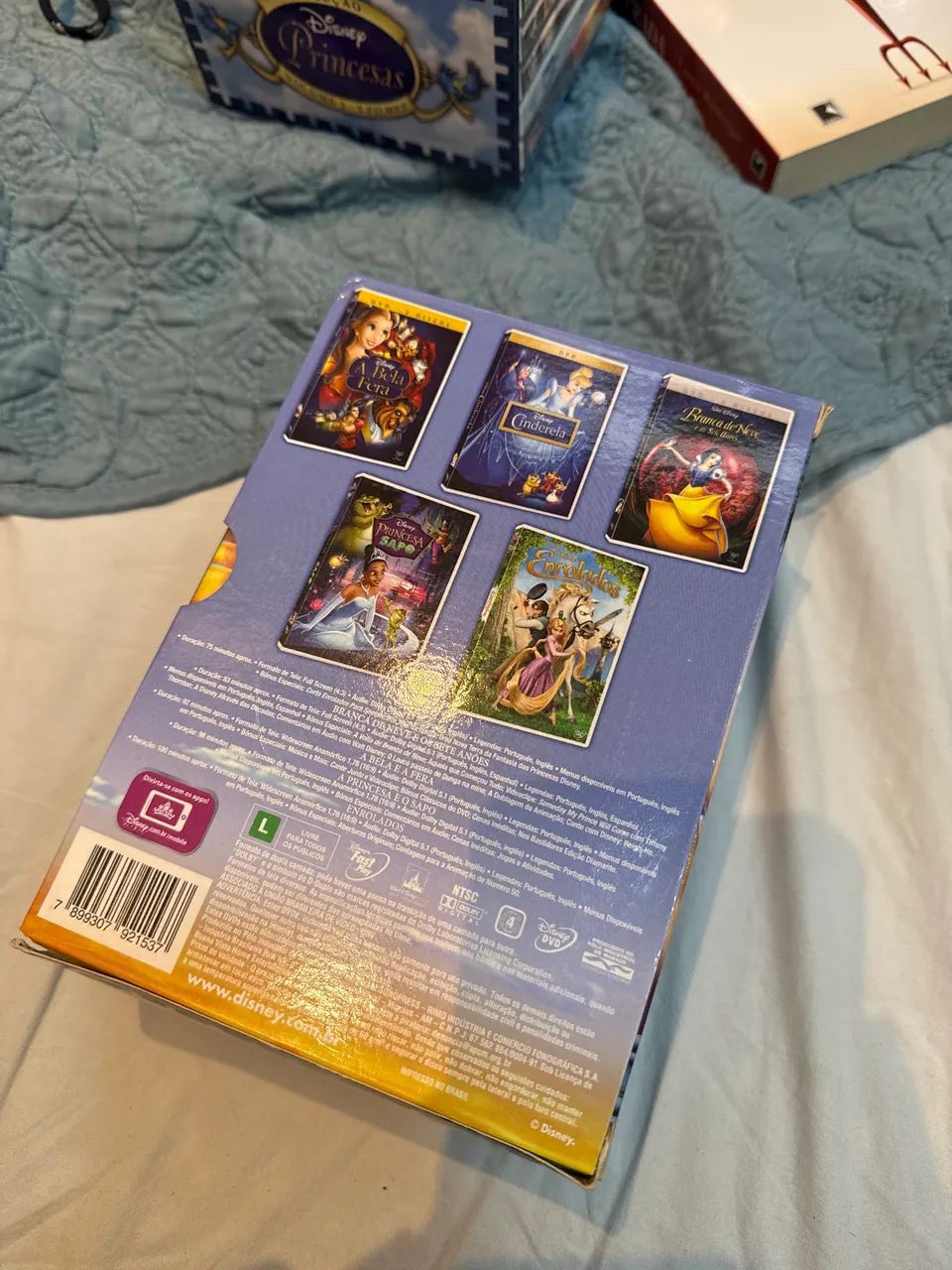 Coleção Princesas Disney - Volume 1 - 5 filmes  - Foto 3