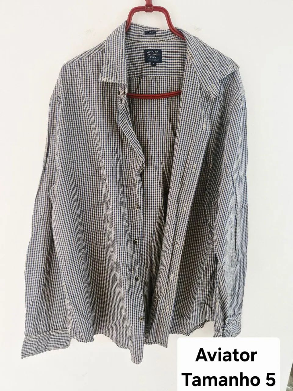 Camisa Aviator tamanho 5